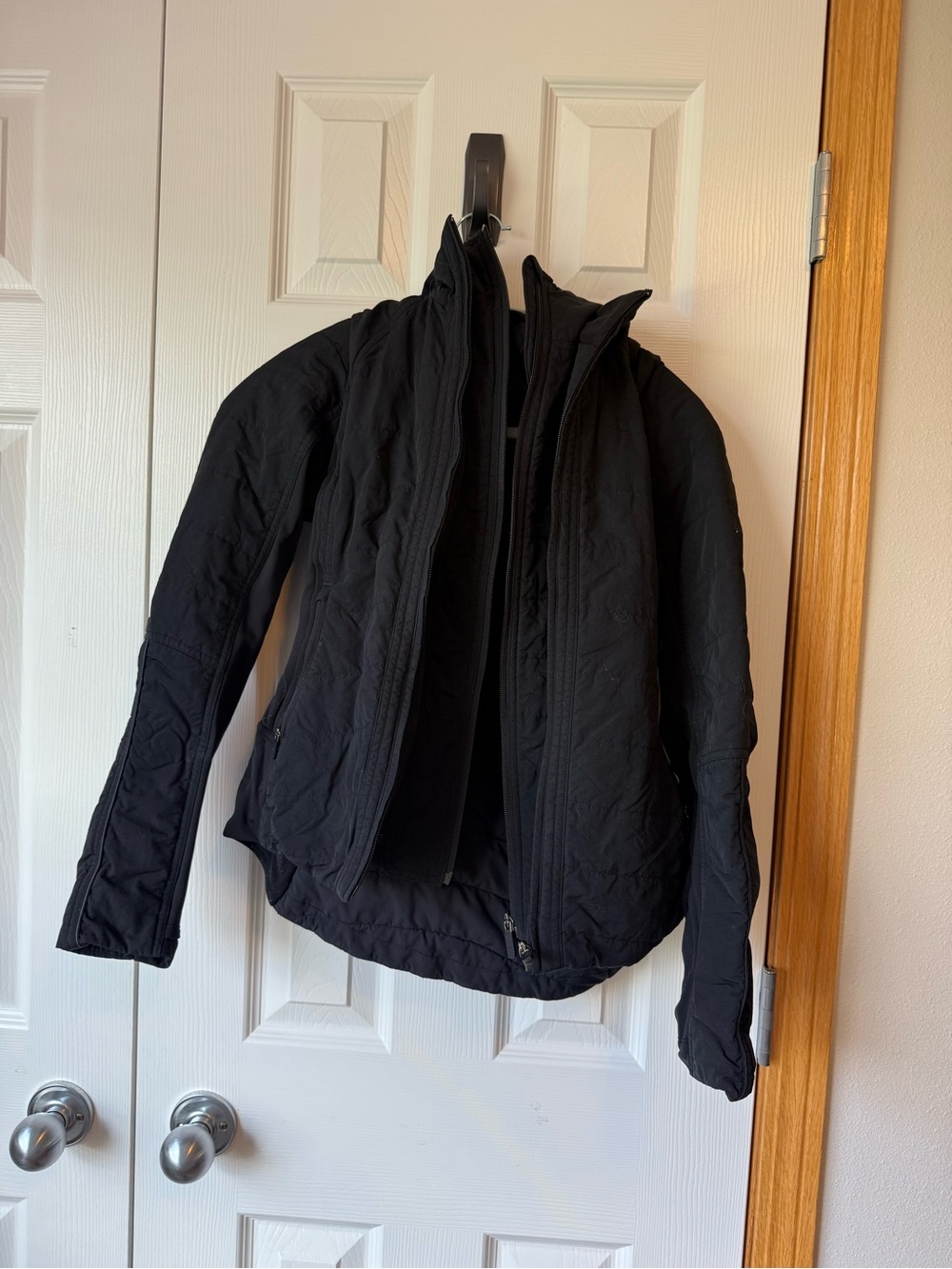 Black “Another Mile” Lululemon Jacket